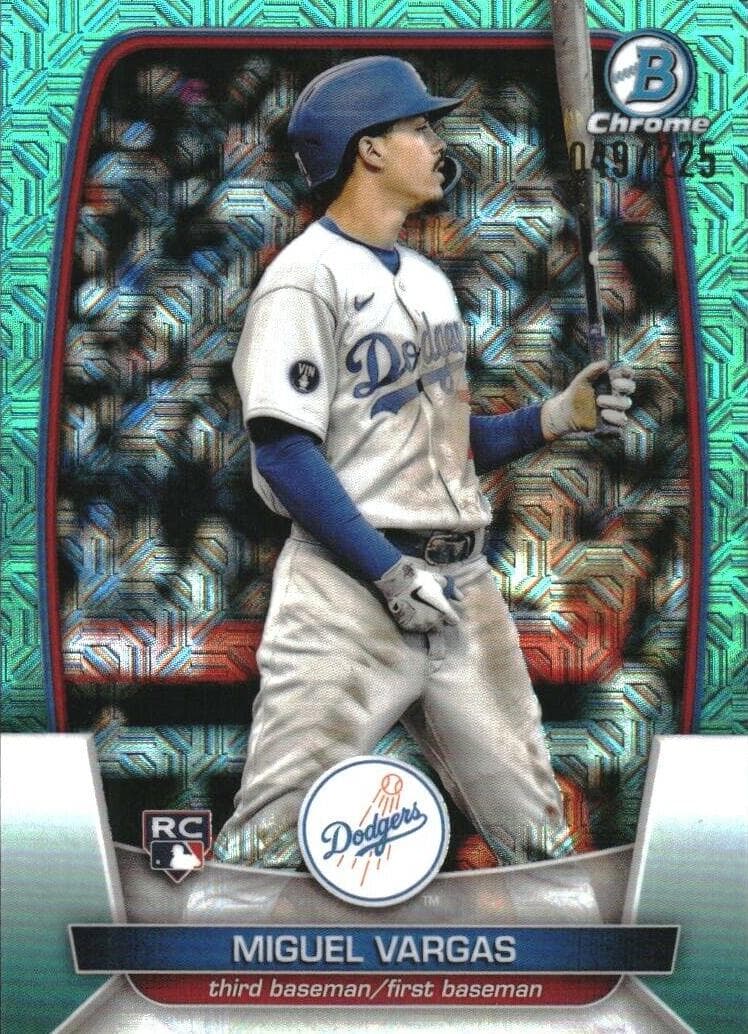 Miguel Vargas 2023 bowman Bowman