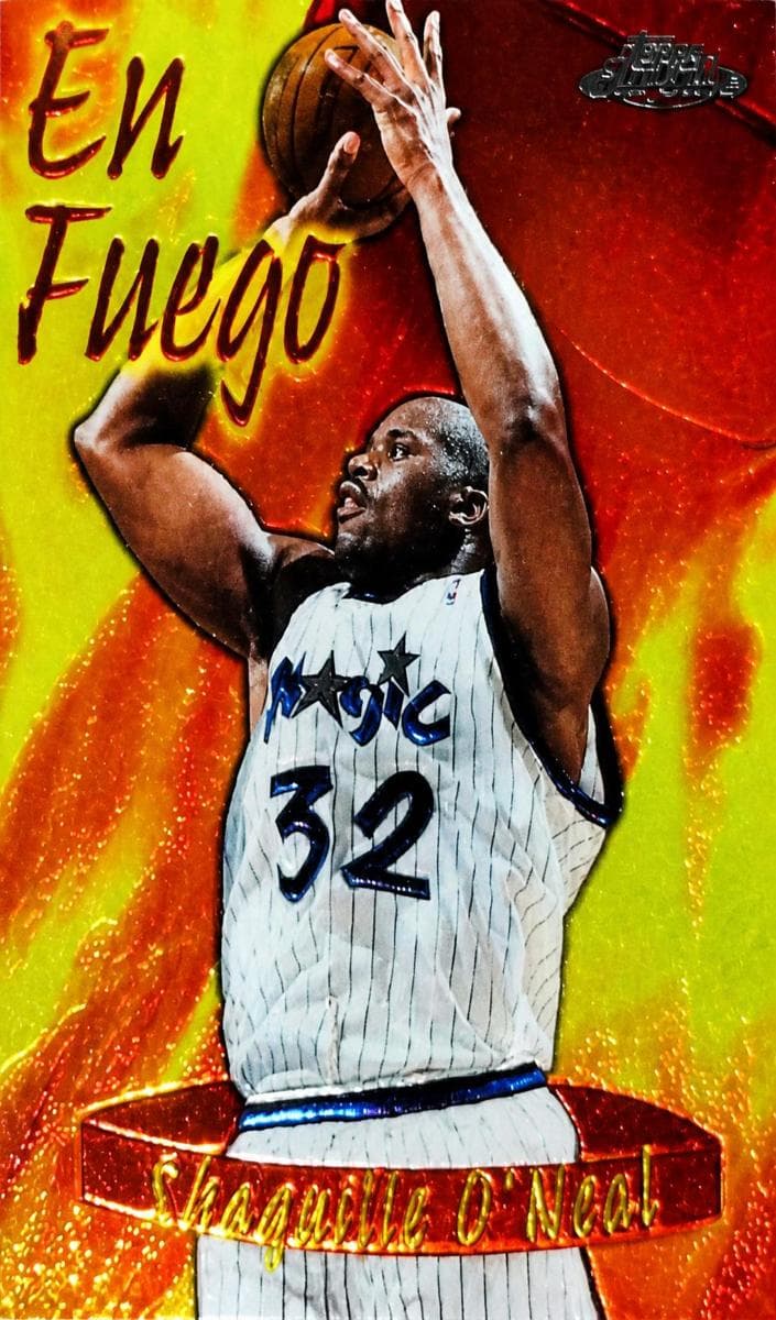 Shaquille O'Neal 1996 topps Chrome