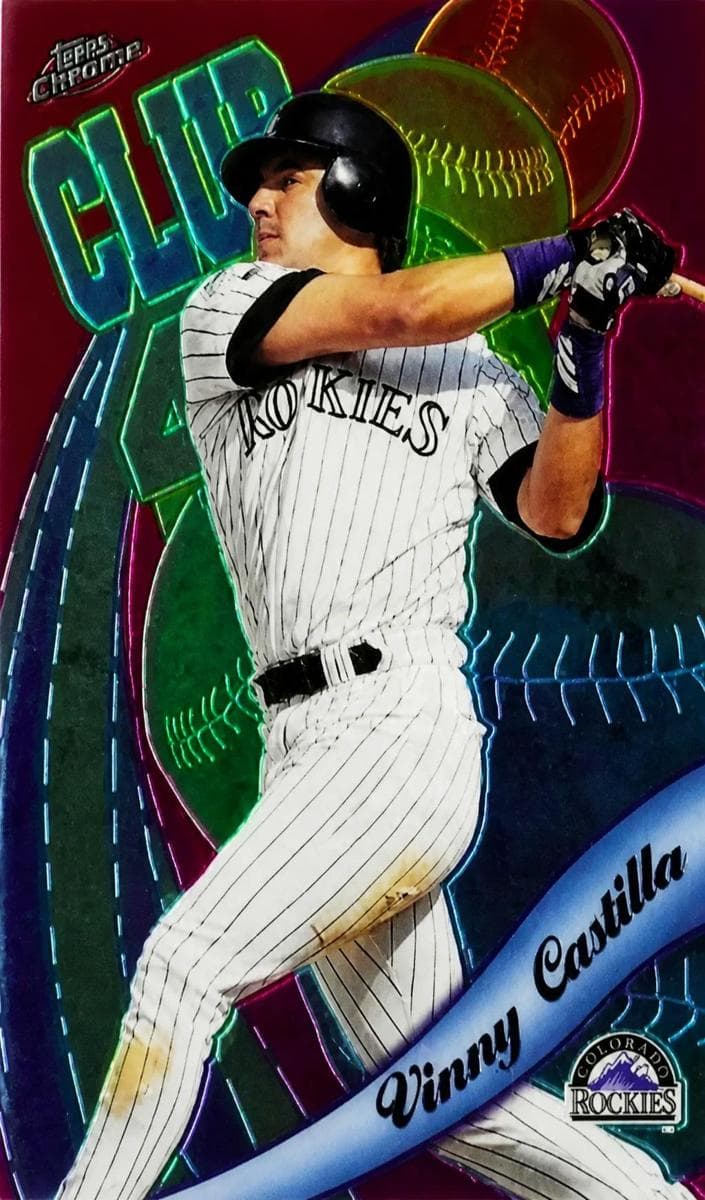 Vinny Castilla 1999 topps Topps Chrome