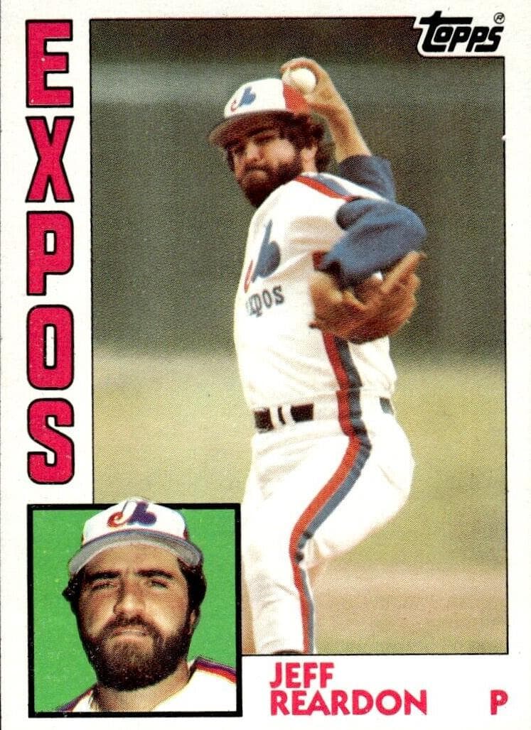 Jeff Reardon 1984 topps Topps