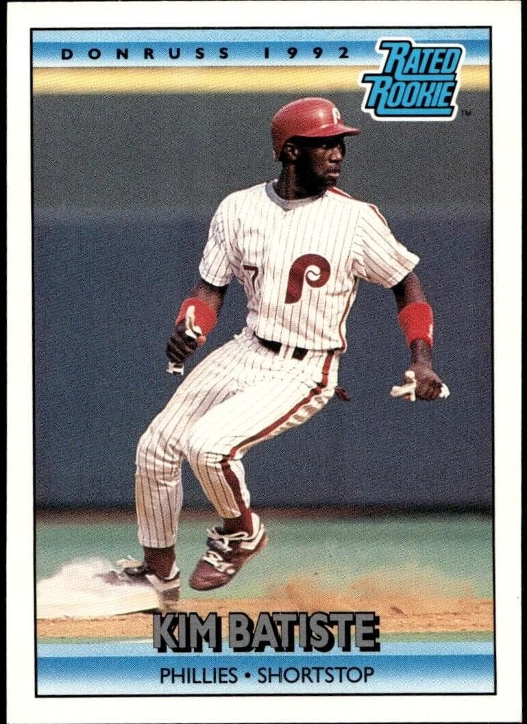 Kim Batiste 1992 panini Donruss