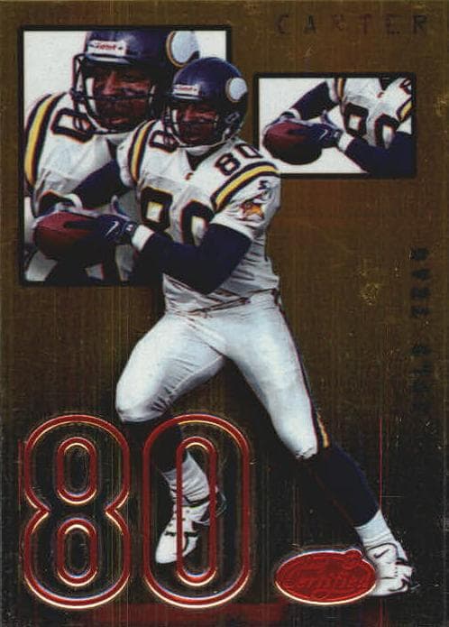 Cris Carter 1999 leaf