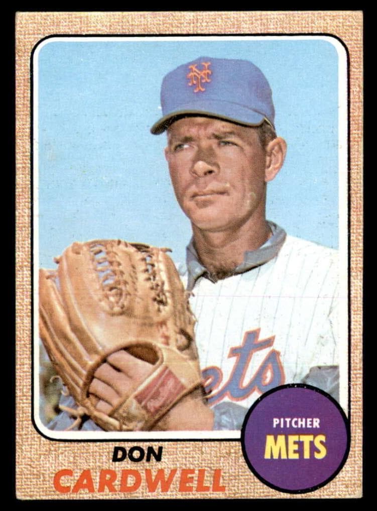 Don Cardwell 1968 topps Topps