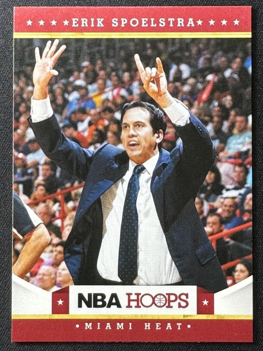Erik Spoelstra 2012 panini Hoops