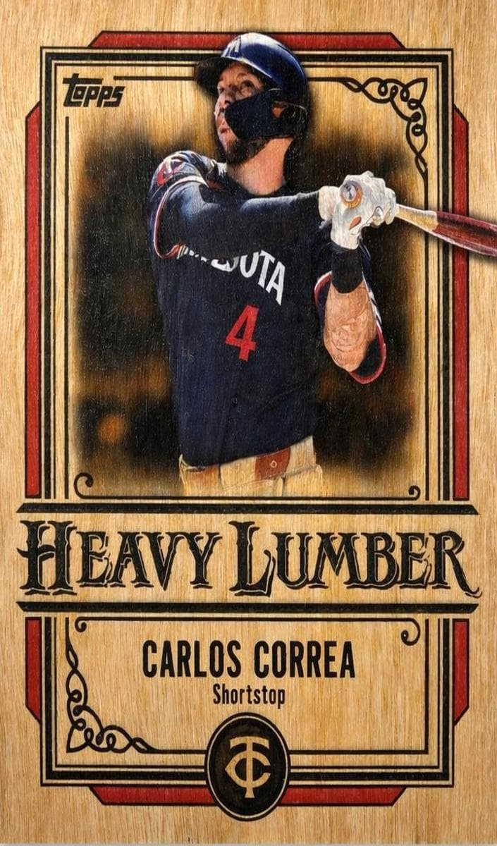 Carlos Correa 2025 topps Topps