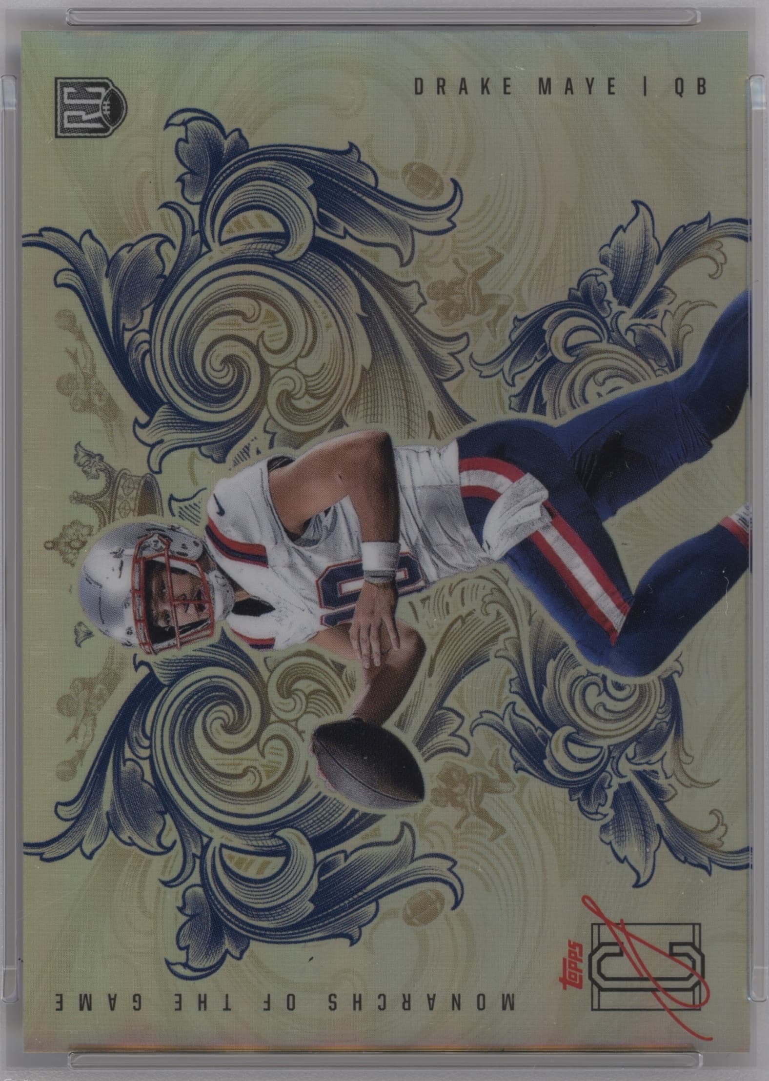 Drake Maye 2024 topps Topps Signature Class