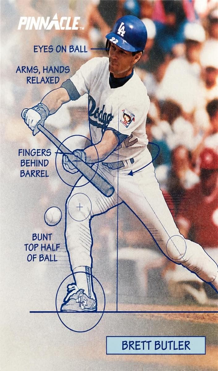 Brett Butler 1992 unknown Pinnacle