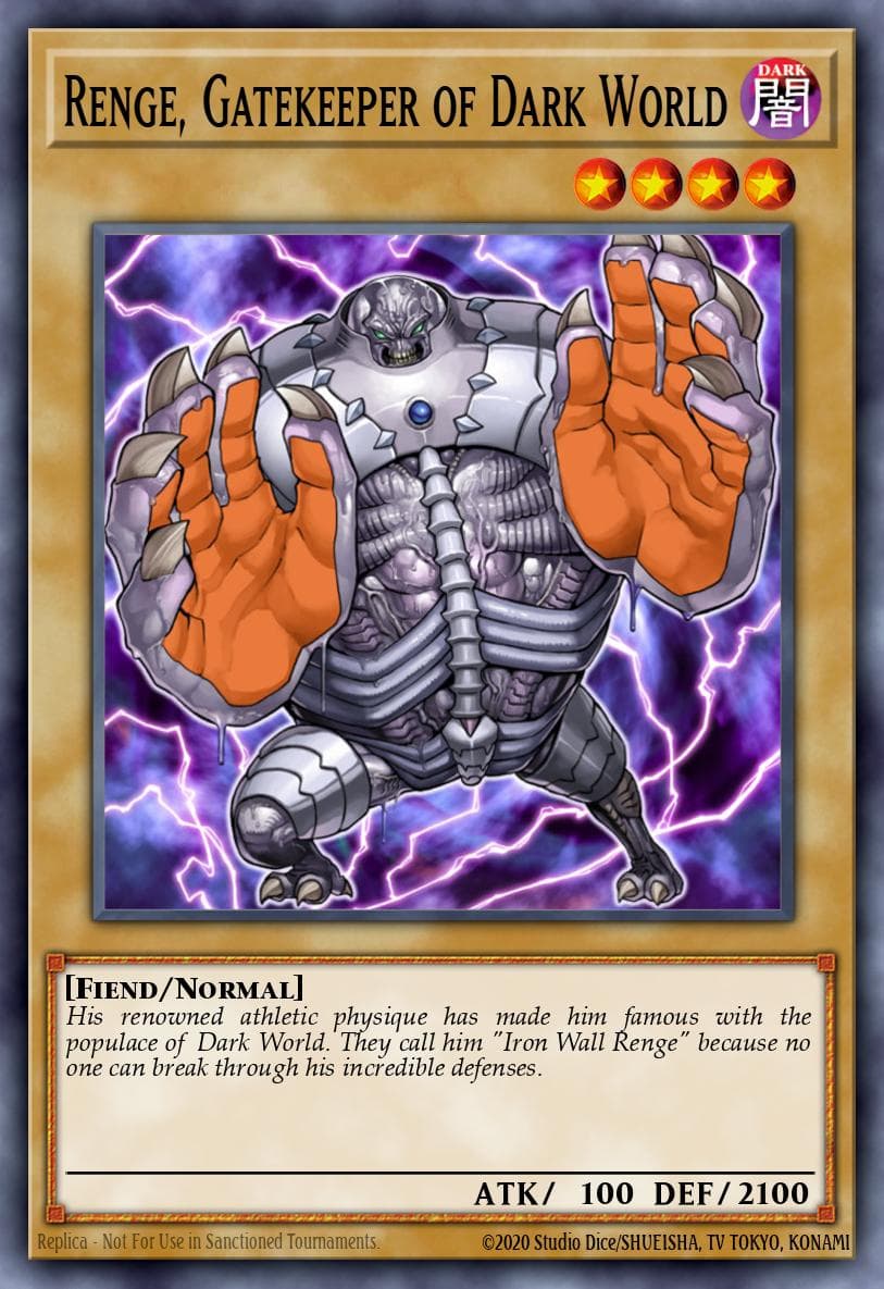 Renge, Gatekeeper of Dark World #TAEV-EN003