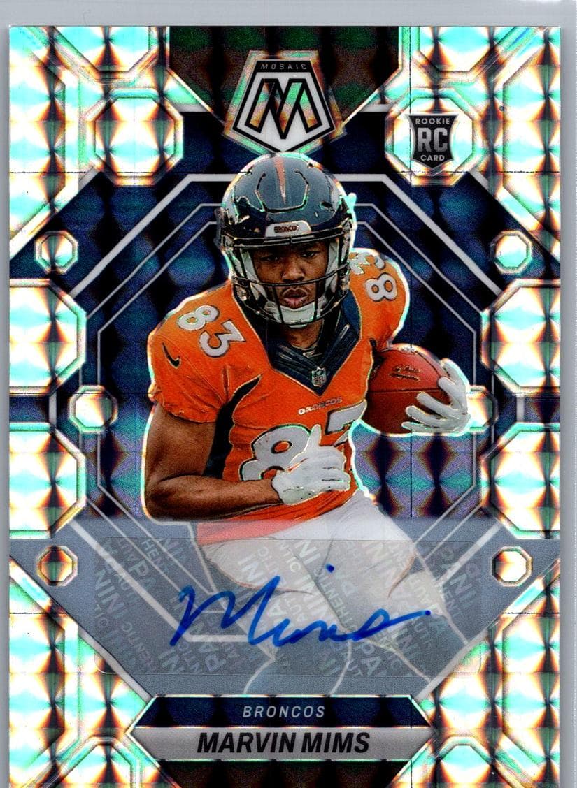 Marvin Mims 2023 panini Panini Mosaic