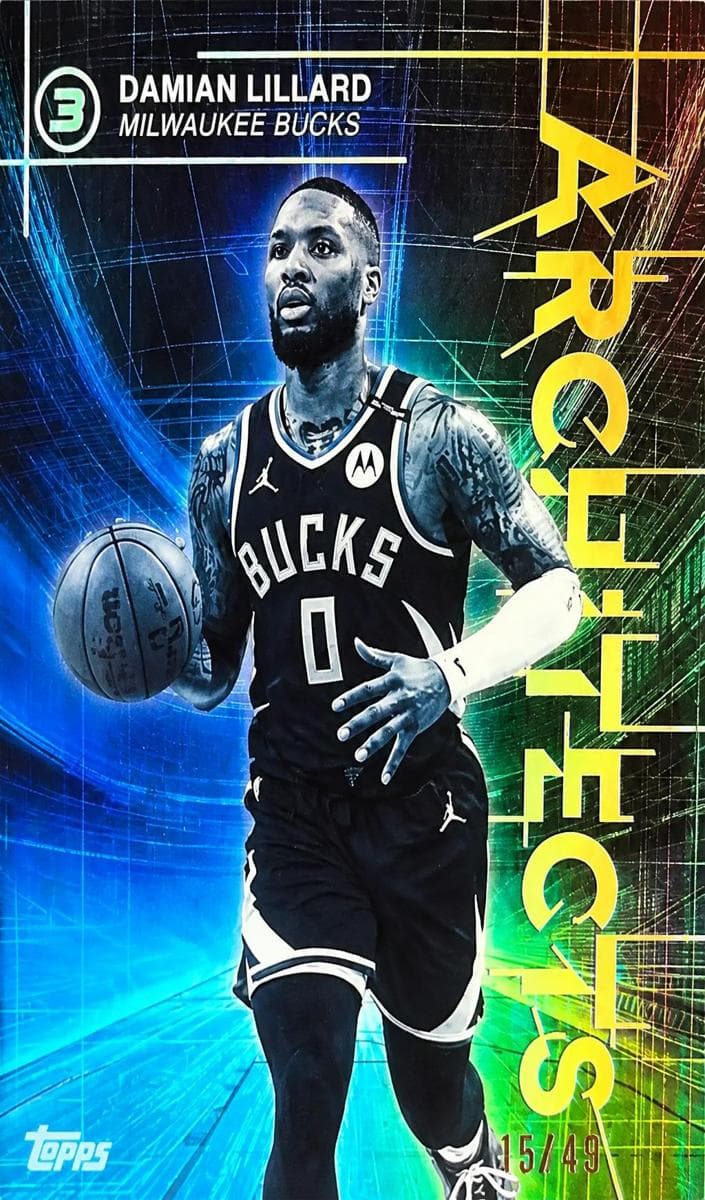 Damian Lillard 2025 topps Topps 3