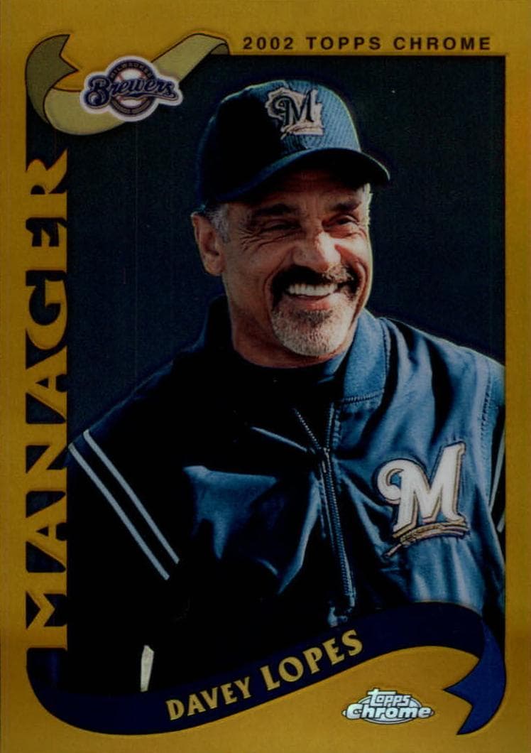 Davey Lopes trading card