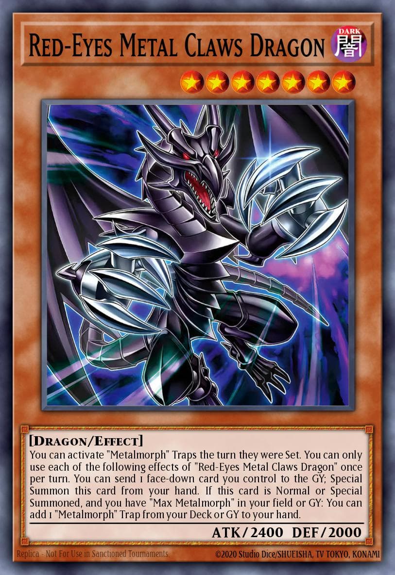 Red-Eyes Metal Claws Dragon #ALIN-EN025