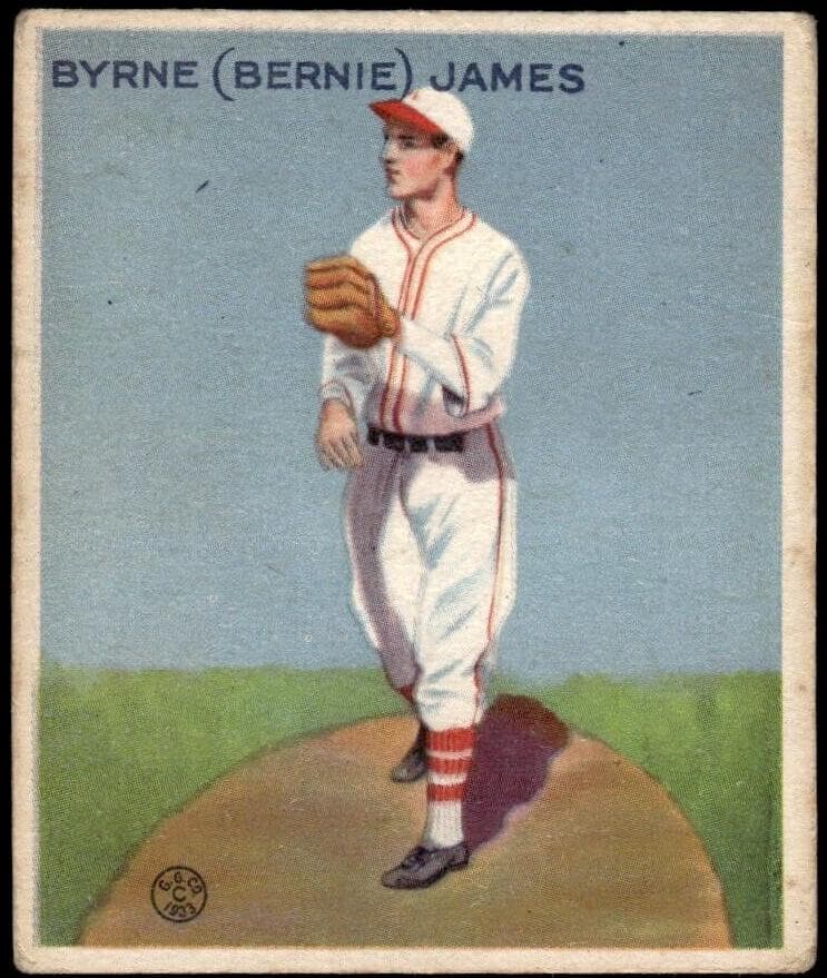 Byrne “Bernie” James 1933 unknown Goudey
