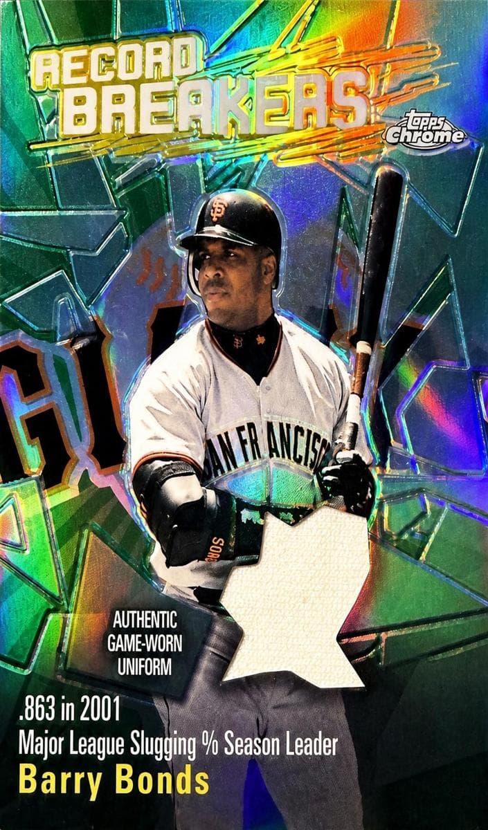 Barry Bonds 2003 topps Topps Chrome