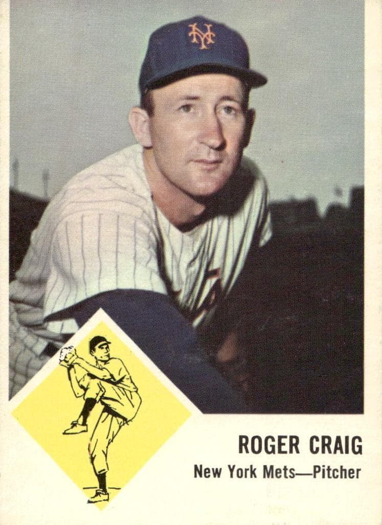 Roger Craig 1963 fleer