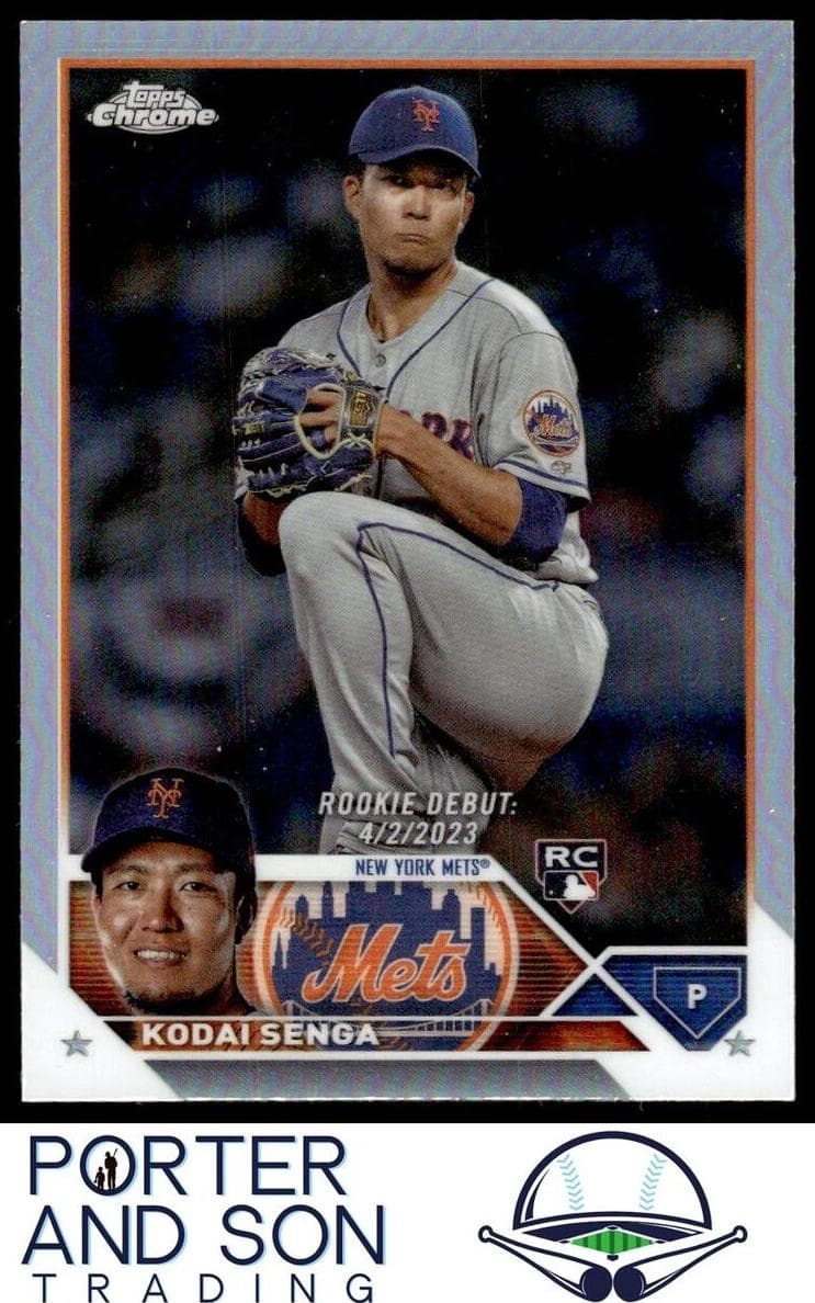 Kodai Senga 2023 topps Topps Chrome Update