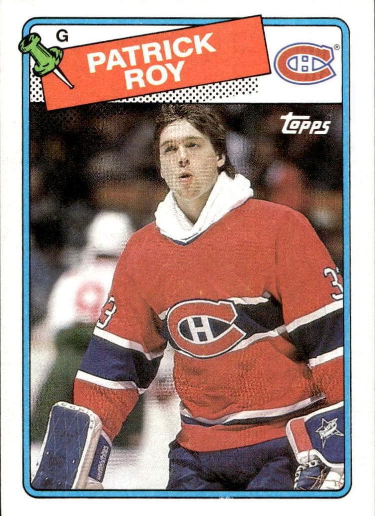 Patrick Roy 1988 topps