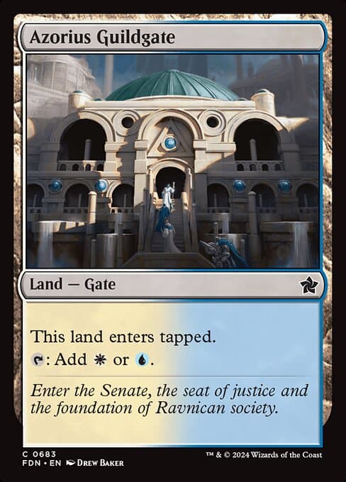 Azorius Guildgate 2019 Magic: The Gathering Ravnica Allegiance
