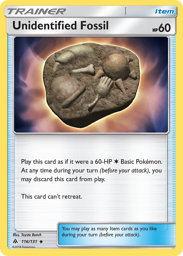 Unidentified Fossil #116