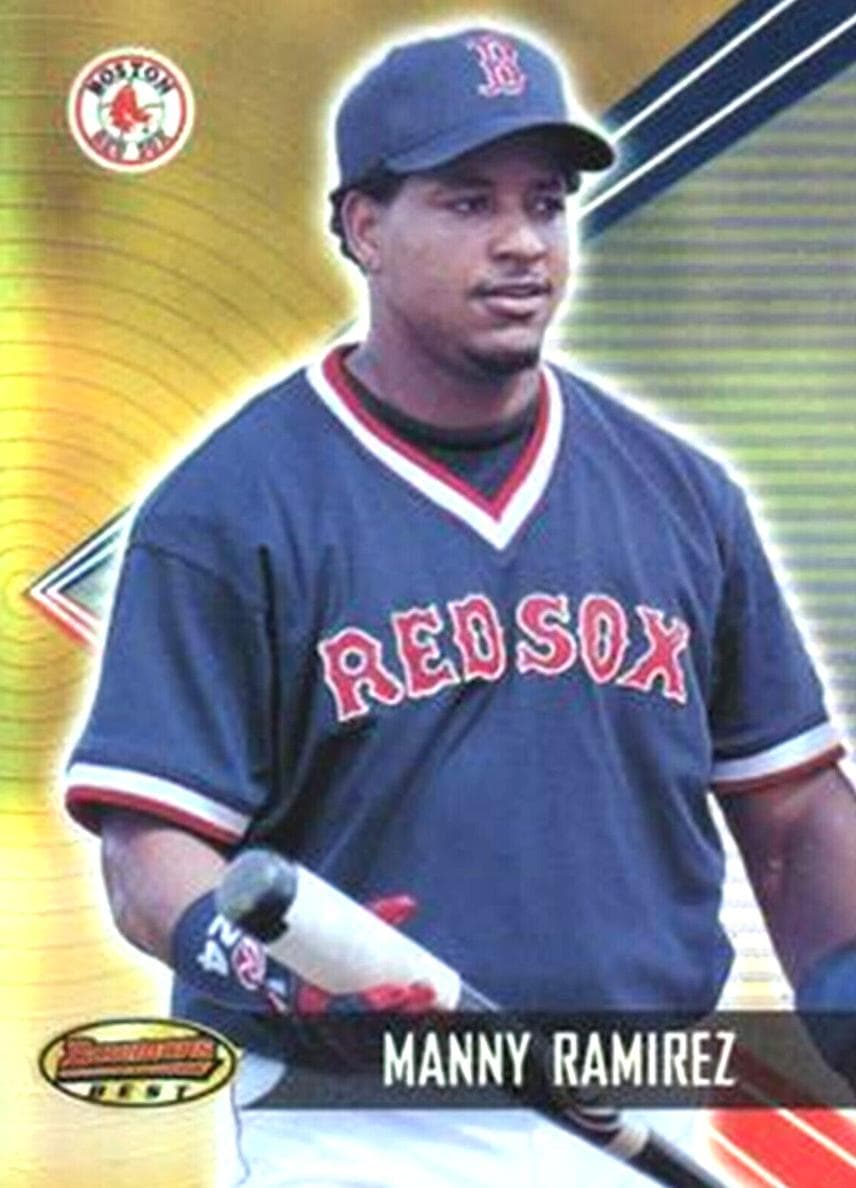 Manny Ramirez 2001 bowman Bowman's Best