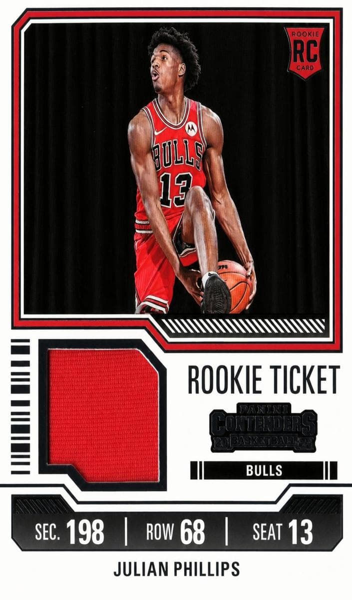 Julian Phillips 2023 panini Panini Contenders