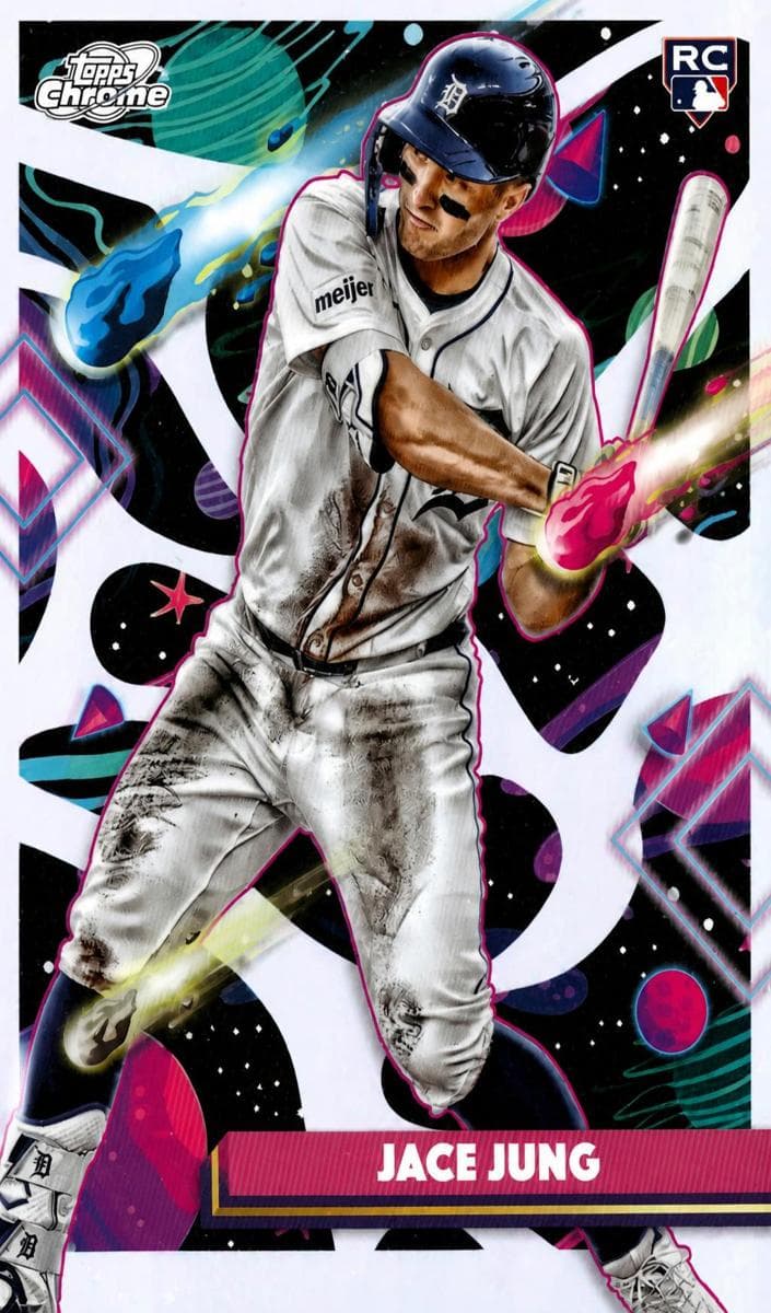 Jace Jung 2025 topps Topps Cosmic Chrome