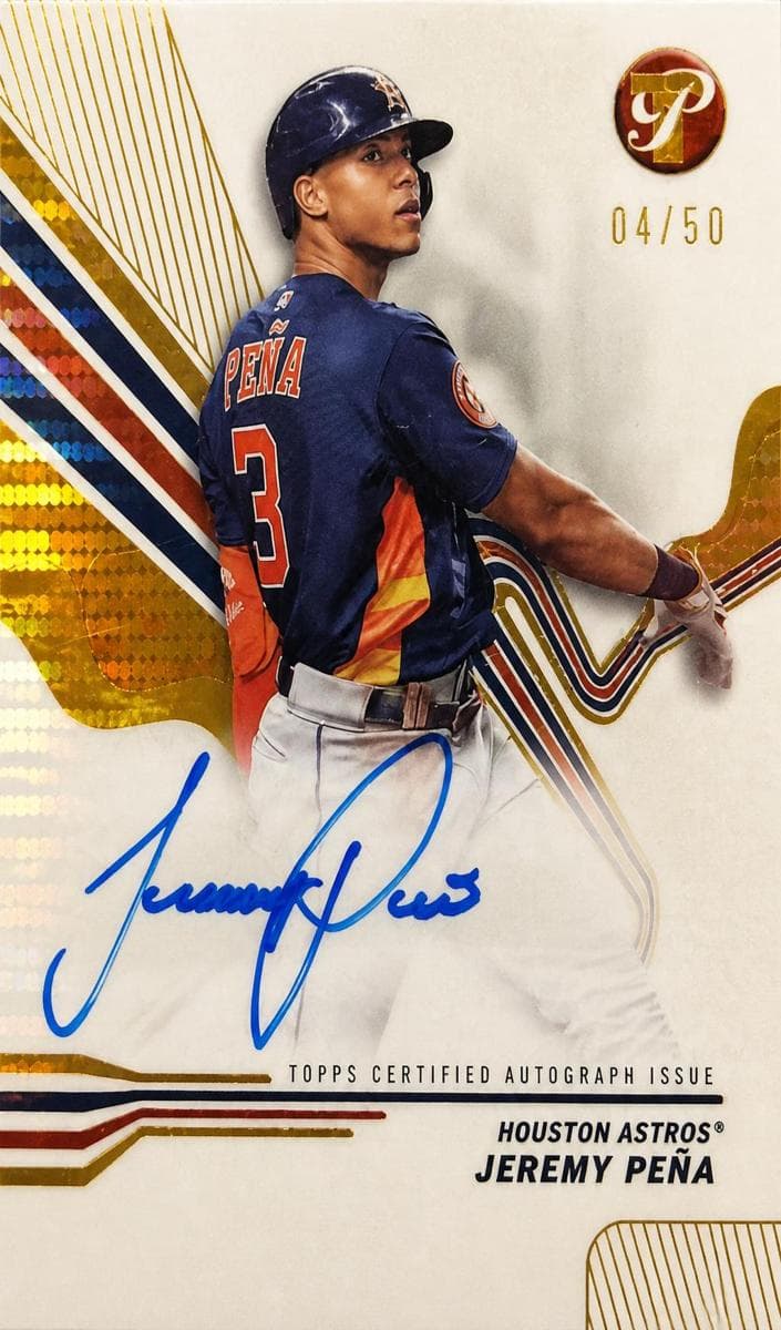 Jeremy Peña 2024 topps Topps Pristine