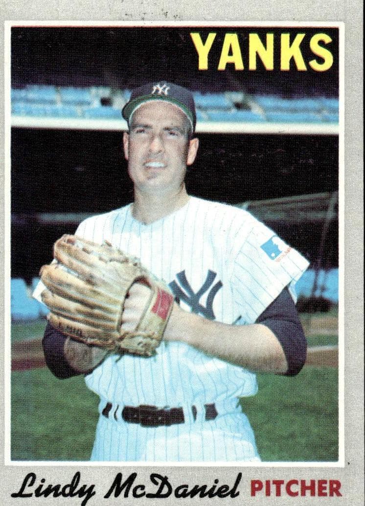 Lindy McDaniel 1970 topps Topps