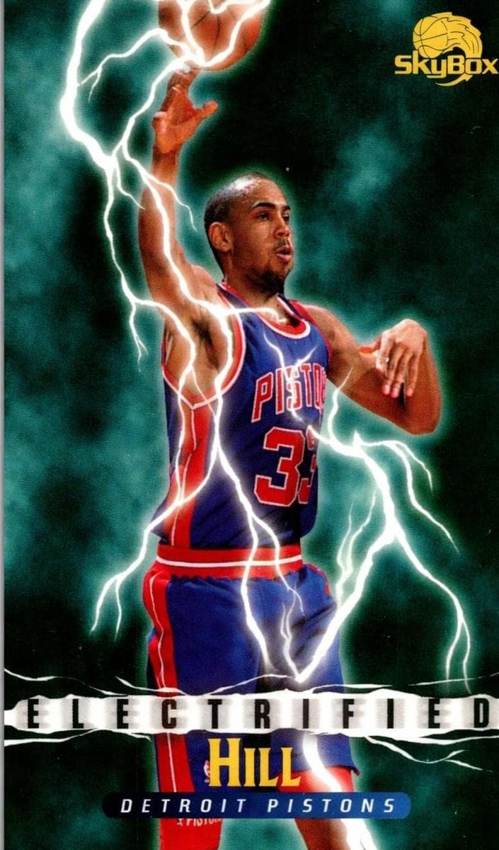 Grant Hill 1995 fleer SkyBox Premium