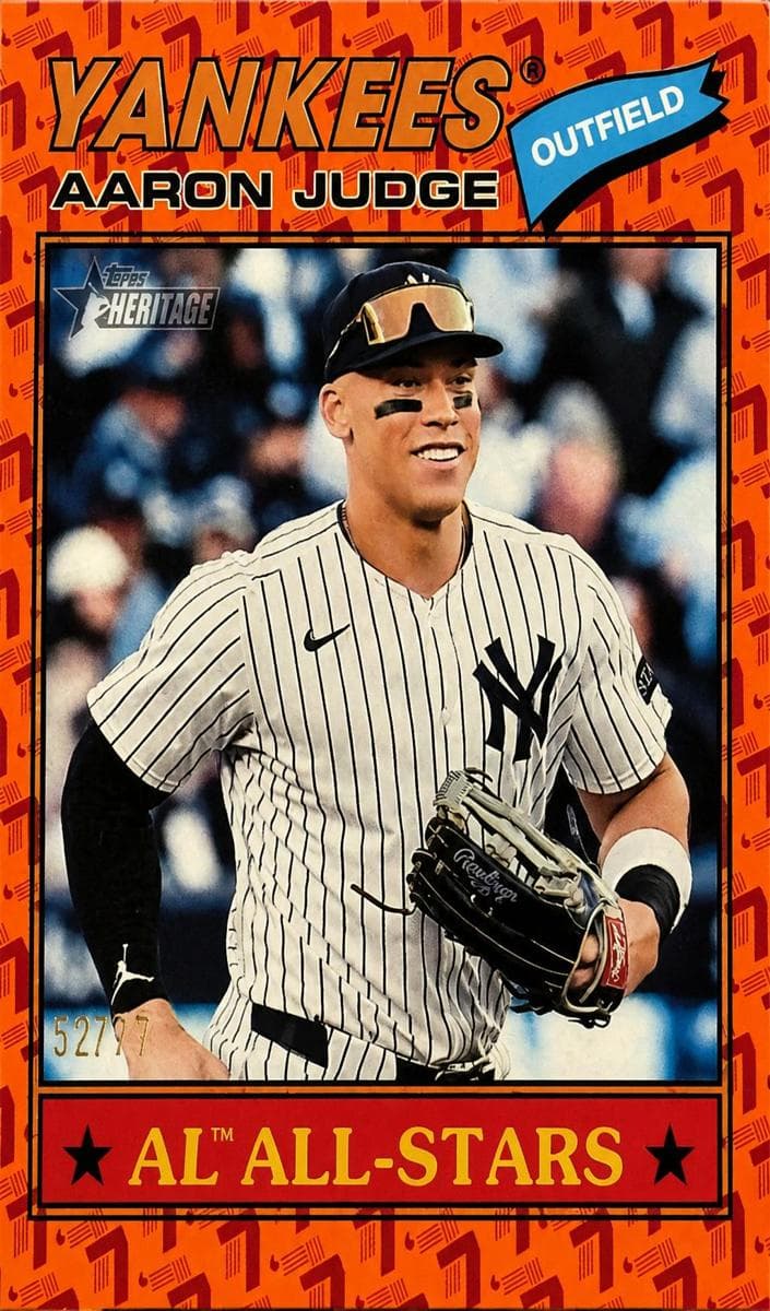 Aaron Judge 2026 topps Topps Heritage