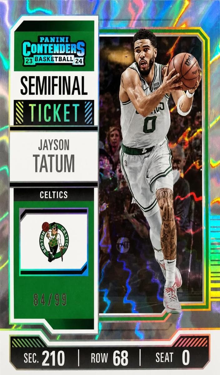 Jayson Tatum 2023 panini Panini Contenders