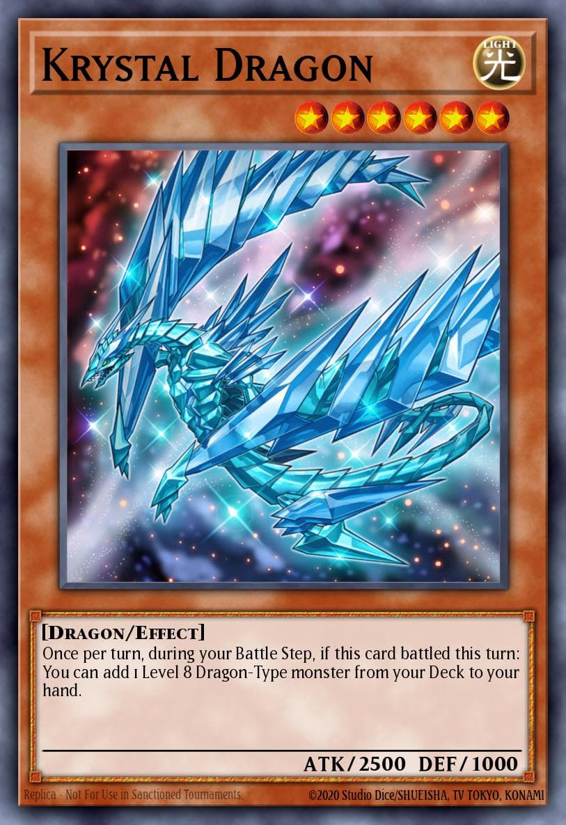 Krystal Dragon 2010 Yu-Gi-Oh! Japanese V Jump