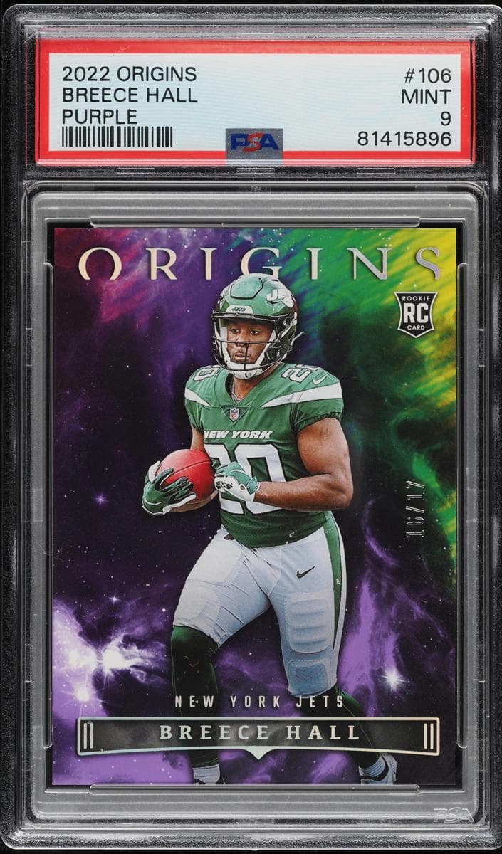 Breece Hall 2022 panini Panini Origins