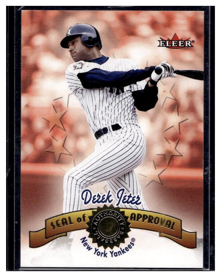 Derek Jeter 2001 fleer Fleer Authority