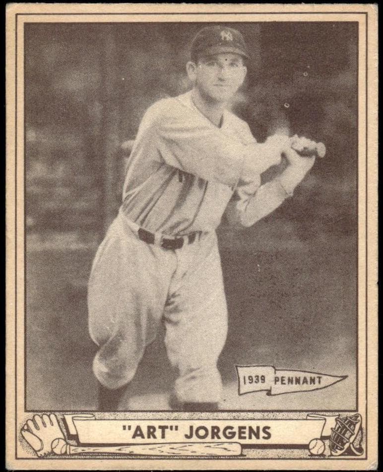 Art Jorgens 1940 unknown Play Ball