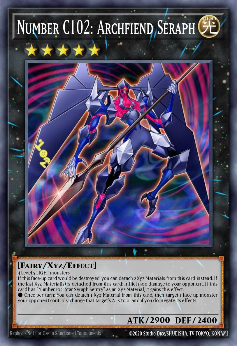 Number C102: Archfiend Seraph #PRIO-EN044