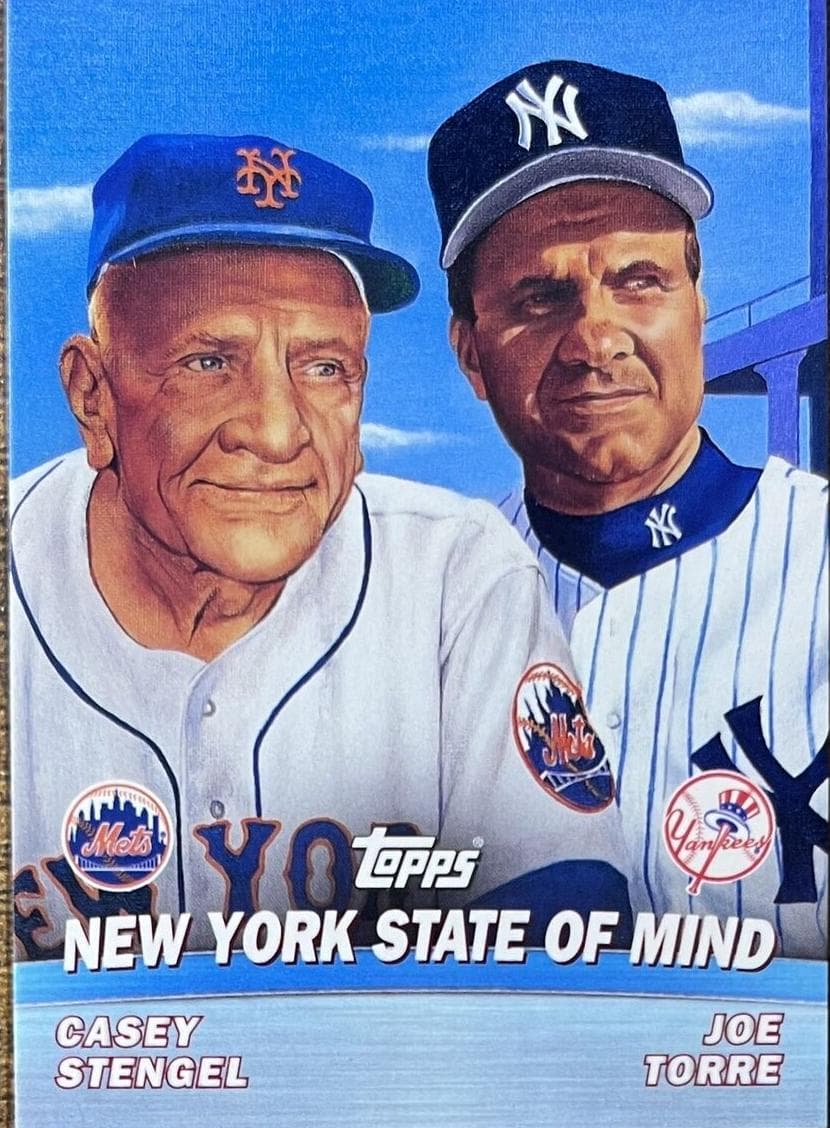 Casey Stengel 2001 topps Combos