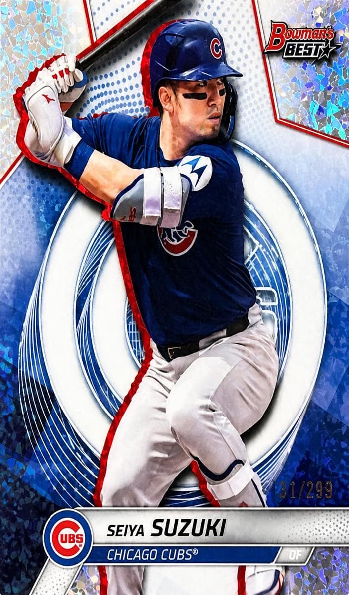 Seiya Suzuki 2025 bowman Bowman Best