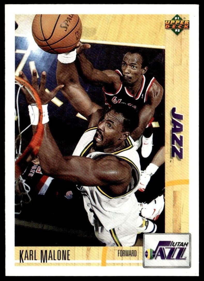 Karl Malone 1991 upper-deck International