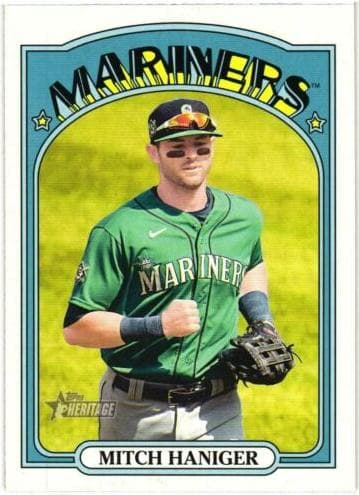 Mitch Haniger 2021 topps Topps Heritage