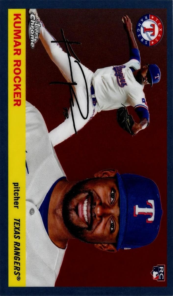 Kumar Rocker 2025 topps Topps Chrome Platinum