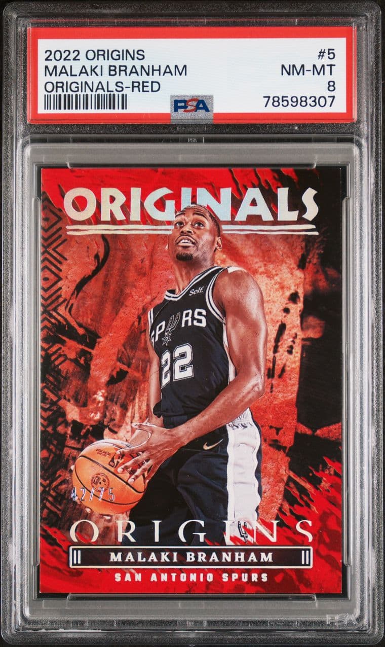 Malaki Branham 2022 panini Panini Origins
