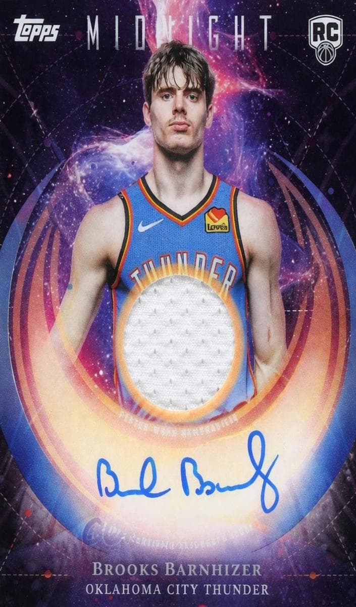 Brooks Barnhizer 2025 topps Topps Midnight