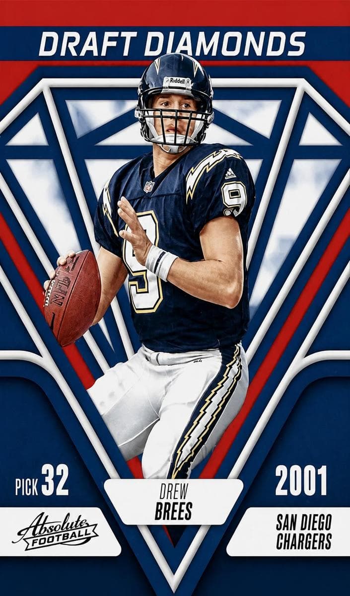Drew Brees 2023 panini Panini Absolute