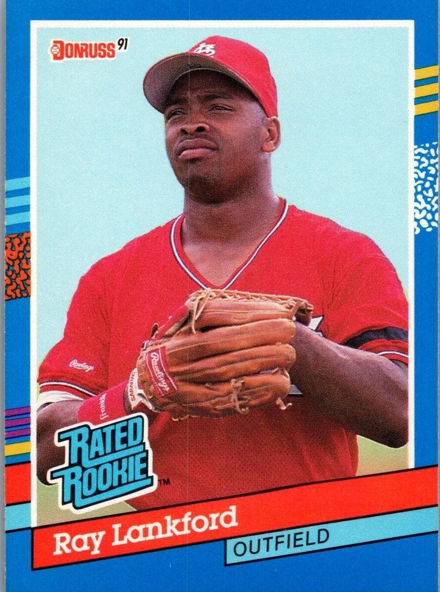 Ray Lankford 1991 panini Donruss