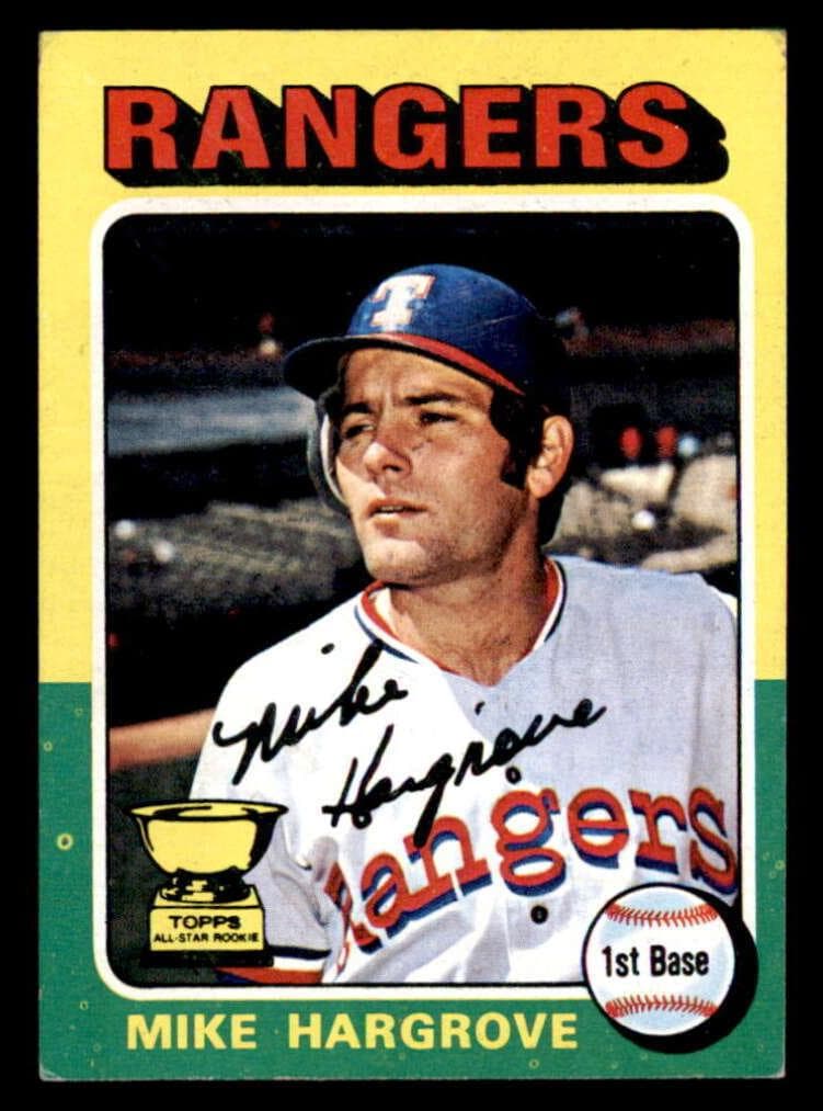 Mike Hargrove 1975 topps Topps