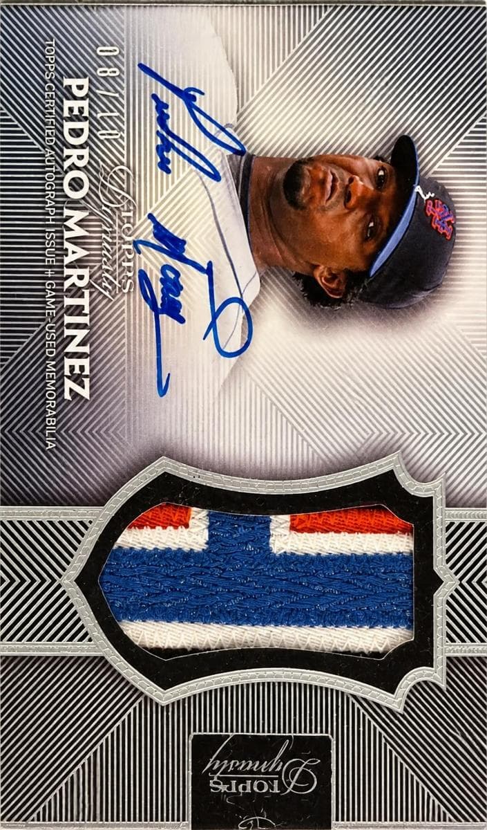 Pedro Martinez 2018 topps Topps Dynasty