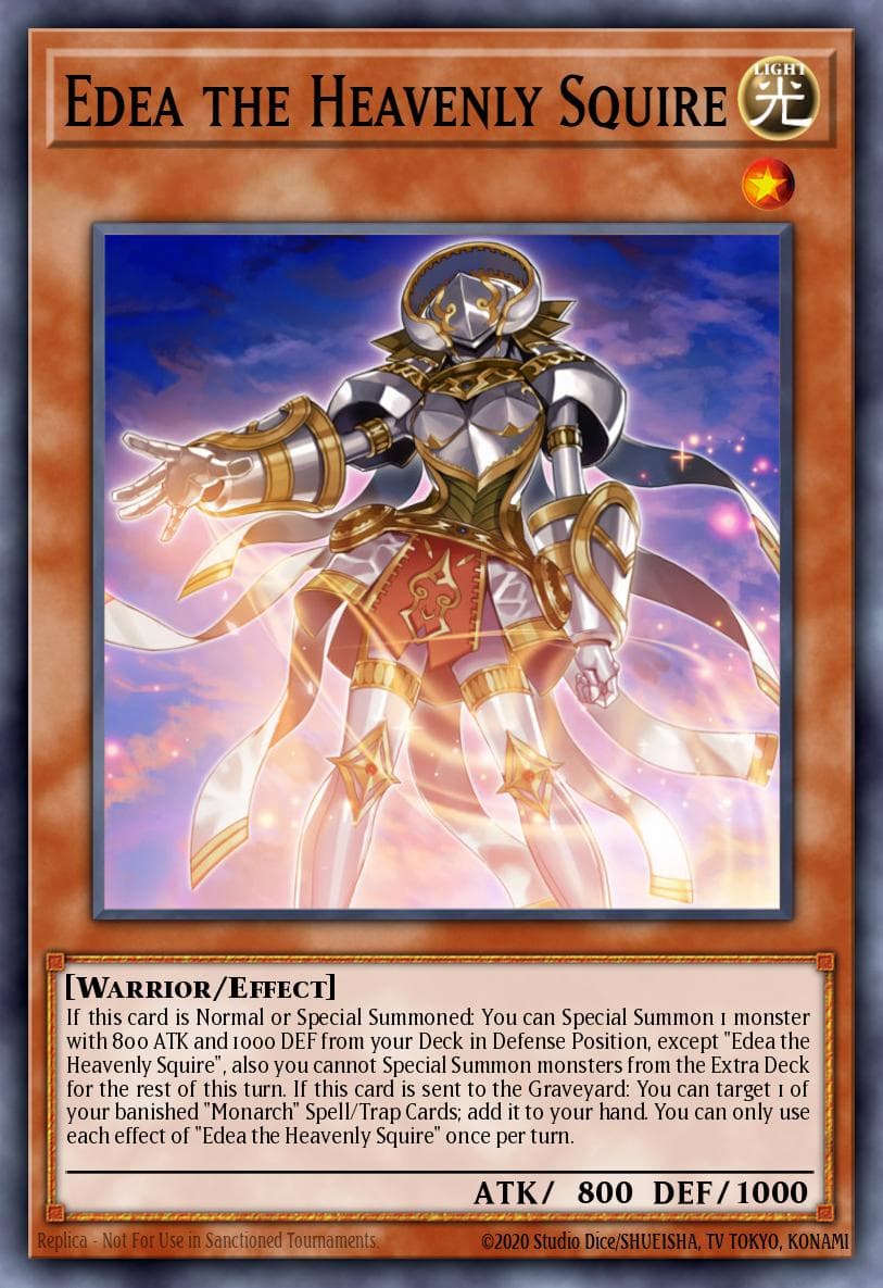 Edea the Heavenly Squire 2016 Yu-Gi-Oh!