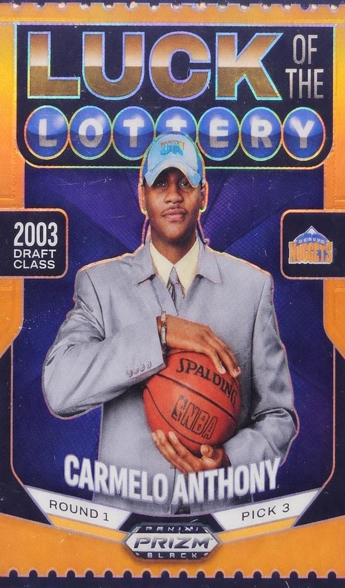 Carmelo Anthony 2024 panini Panini Prizm Black