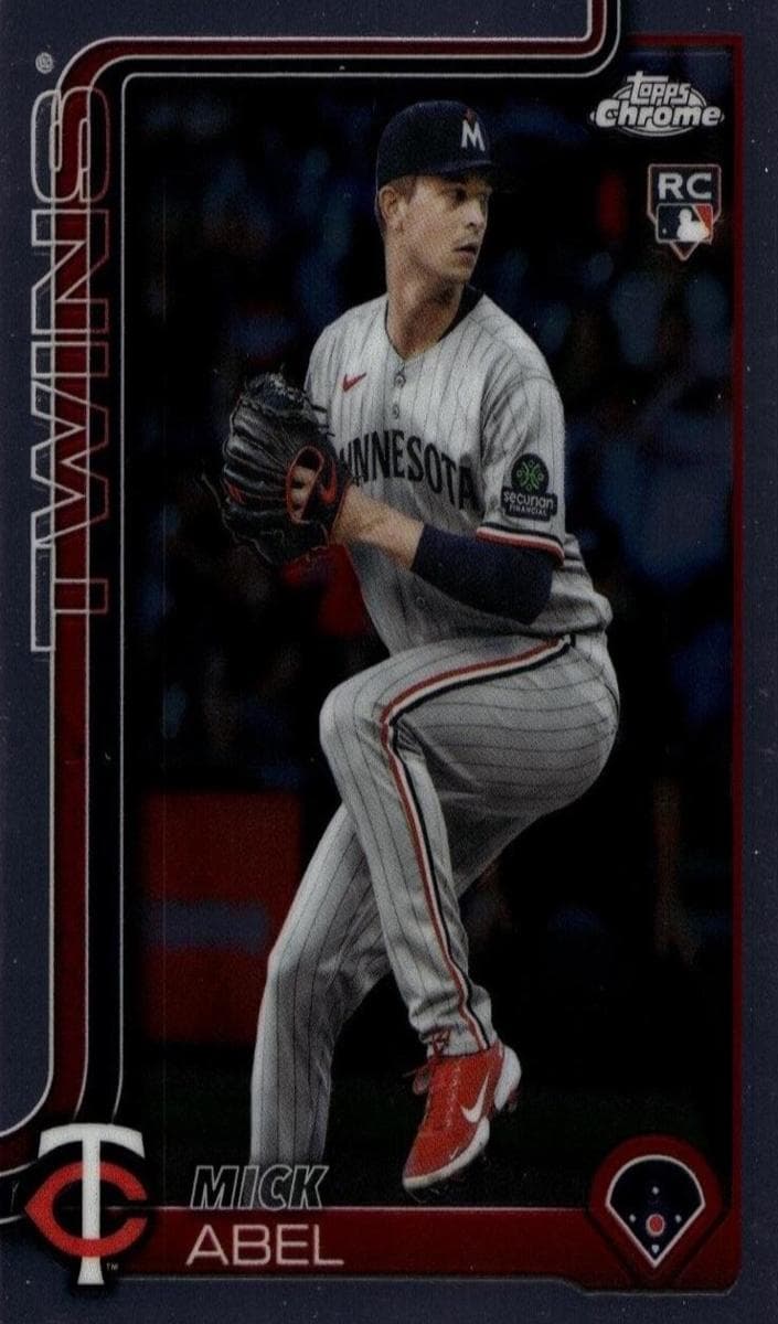 Mick Abel 2025 topps Topps Chrome Update